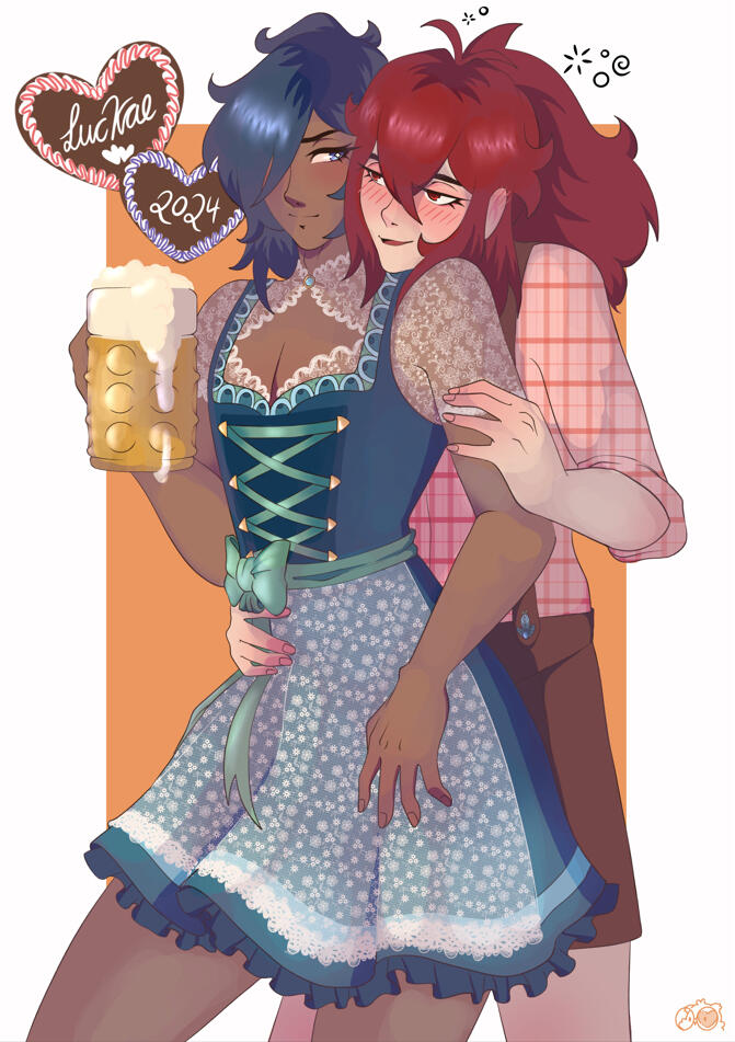 Diluc/Kaeya - Oktoberfest 2024